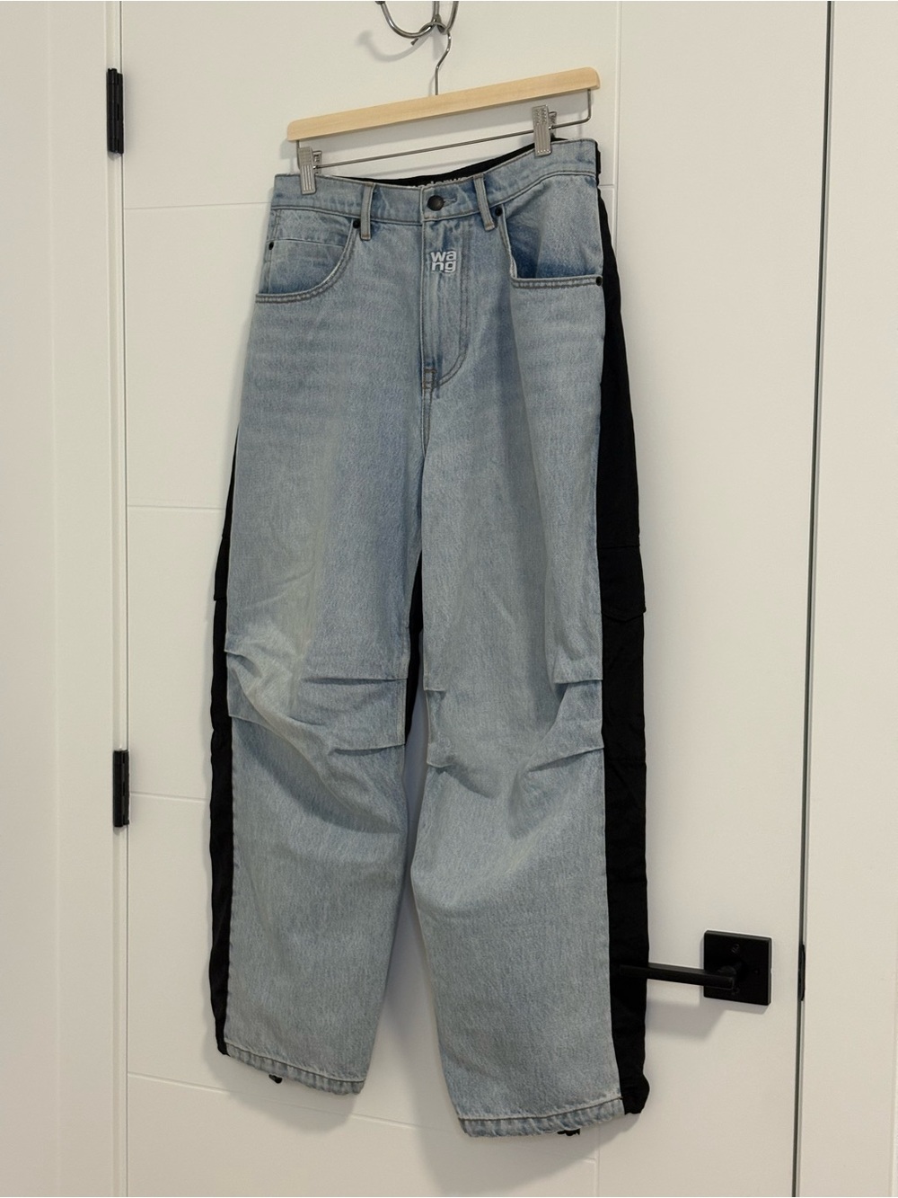 Alexander Wang Pack Mix Hybrid Cargo Jeans